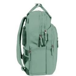 New Rebels William Milwaukee Salie Grün 18L Rucksack Wasserabweisend Laptop 15.6"