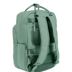 New Rebels William Milwaukee Salie Grün 18L Rucksack Wasserabweisend Laptop 15.6