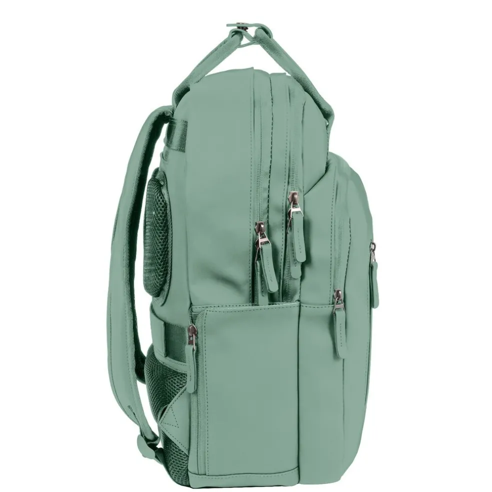 New Rebels William Milwaukee Salie Grün 18L Rucksack Wasserabweisend Laptop 15.6"