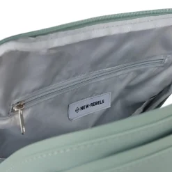 New Rebels William Milwaukee Salie Grün 18L Rucksack Wasserabweisend Laptop 15.6