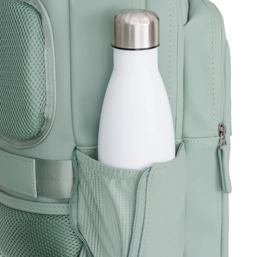 New Rebels William Milwaukee Salie Grün 18L Rucksack Wasserabweisend Laptop 15.6"