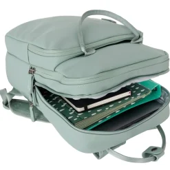 New Rebels William Milwaukee Salie Grün 18L Rucksack Wasserabweisend Laptop 15.6