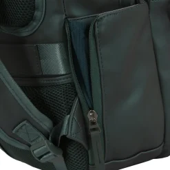 New Rebels William Milwaukee Metallic Grün 18L Rucksack Wasserabweisend Laptop 15.6