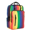 New Rebels William Milwaukee Regenbogen 18L Rucksack Wasserabweisend Laptop 15.6"