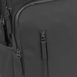 New Rebels William Milwaukee Schwarz 18L Rucksack Wasserabweisend Laptop 15.6