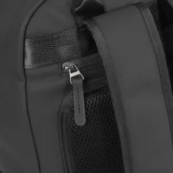 New Rebels William Milwaukee Schwarz 18L Rucksack Wasserabweisend Laptop 15.6