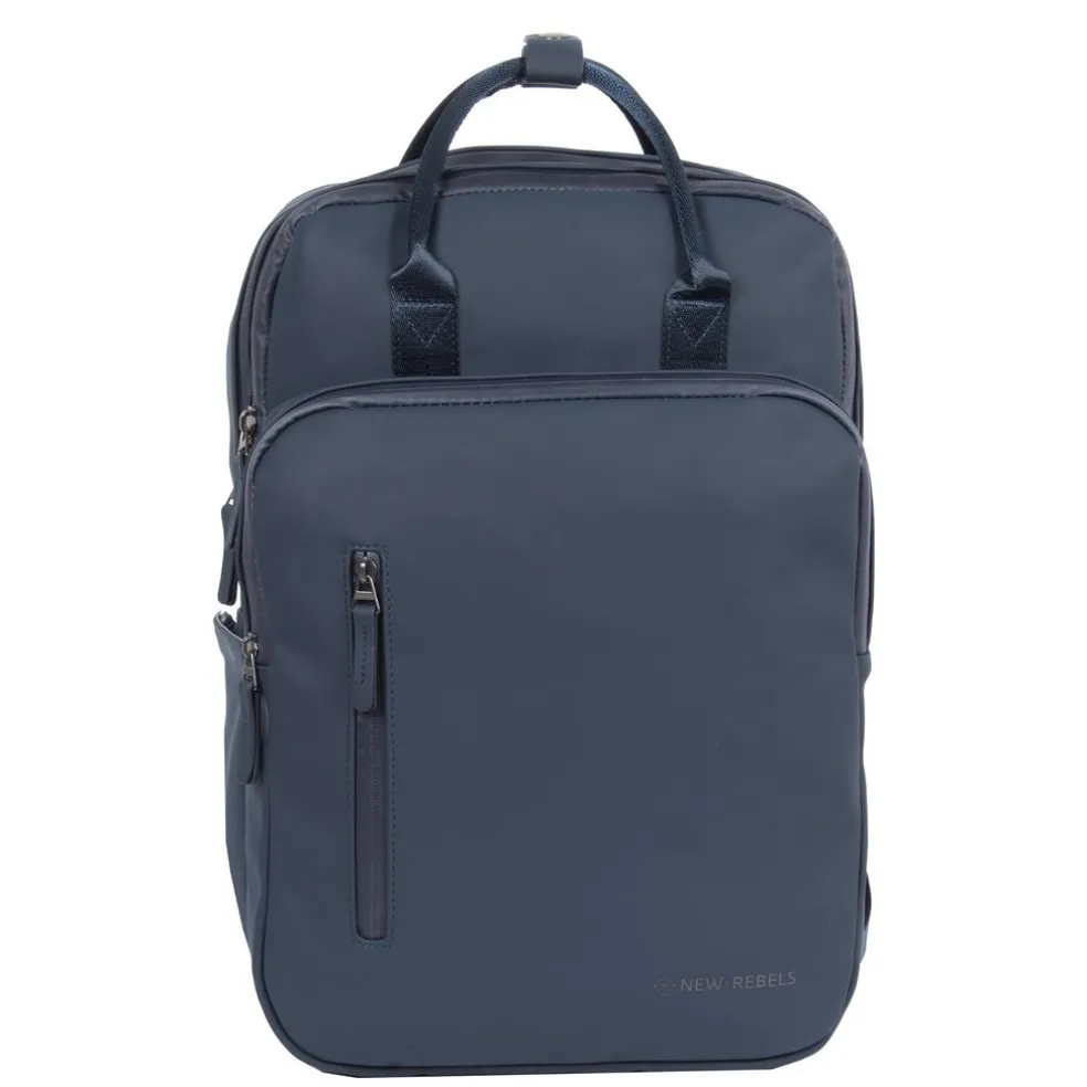 New Rebels William Milwaukee Marineblau 18L Rucksack Wasserabweisend Laptop 15.6"