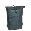 New Rebels William Riverside Metallic Grün 19L Rucksack Wasserabweisend Laptop15.6"