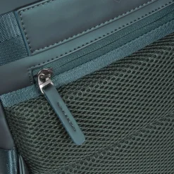 New Rebels William Riverside Metallic Grün 19L Rucksack Wasserabweisend Laptop15.6
