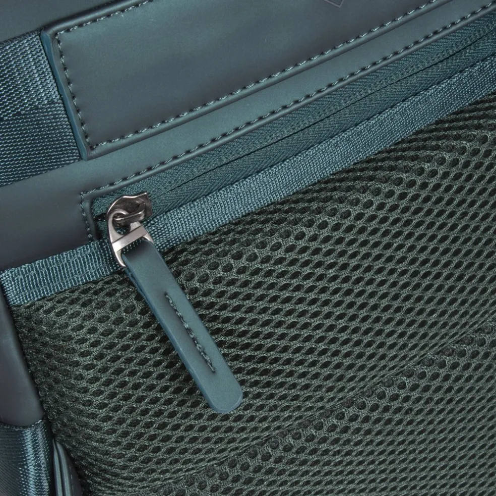 New Rebels William Riverside Metallic Grün 19L Rucksack Wasserabweisend Laptop15.6"