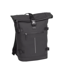 New Rebels William Riverside Schwarz 19L Rucksack Wasserabweisend Laptop15.6"