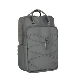 Trondheim Rucksack – Laptop Rucksack 15,6 Zoll – Schulrucksack & Arbeitstasche – Wasserabweisend – 18L – Nylon/PU – Anthrazit