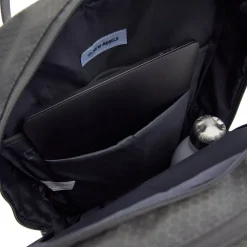Trondheim Rucksack – Laptop Rucksack 15,6 Zoll – Schulrucksack & Arbeitstasche – Wasserabweisend – 18L – Nylon/PU – Anthrazit